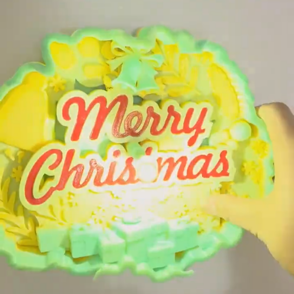 Christmas Tree Silhouette Projection Night Light – Artistic Shadow Holiday Decor