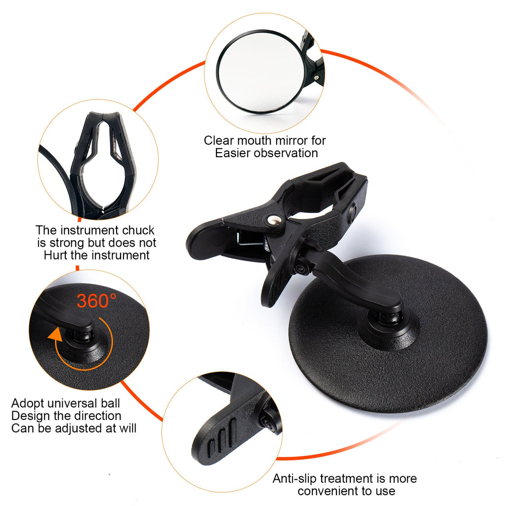 Embouchure Training Mirror for Brass Instruments