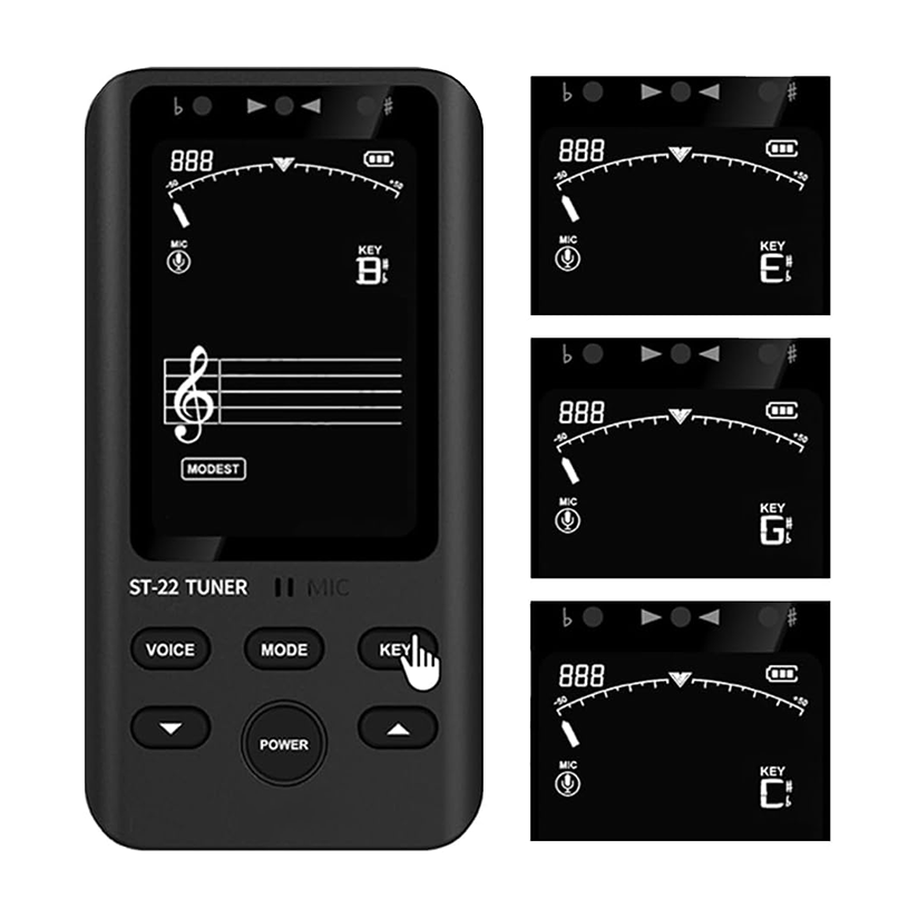 Metronome, tuner, pitch meter, precision tuner