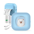 Mini Bear-Themed Thermal Printer | Wireless, Inkless, Portable Printer for Photos, Notes