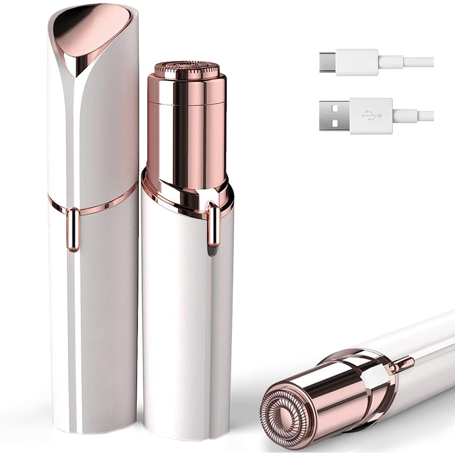 Women’s Facial Hair Remover – Electric, Painless, USB Rechargeable for Face, Lip & Chin