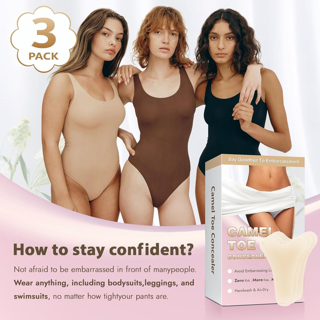 Reusable Seamless Concealer Inserts – Invisible Coverage for Tight Outfits 👗✨