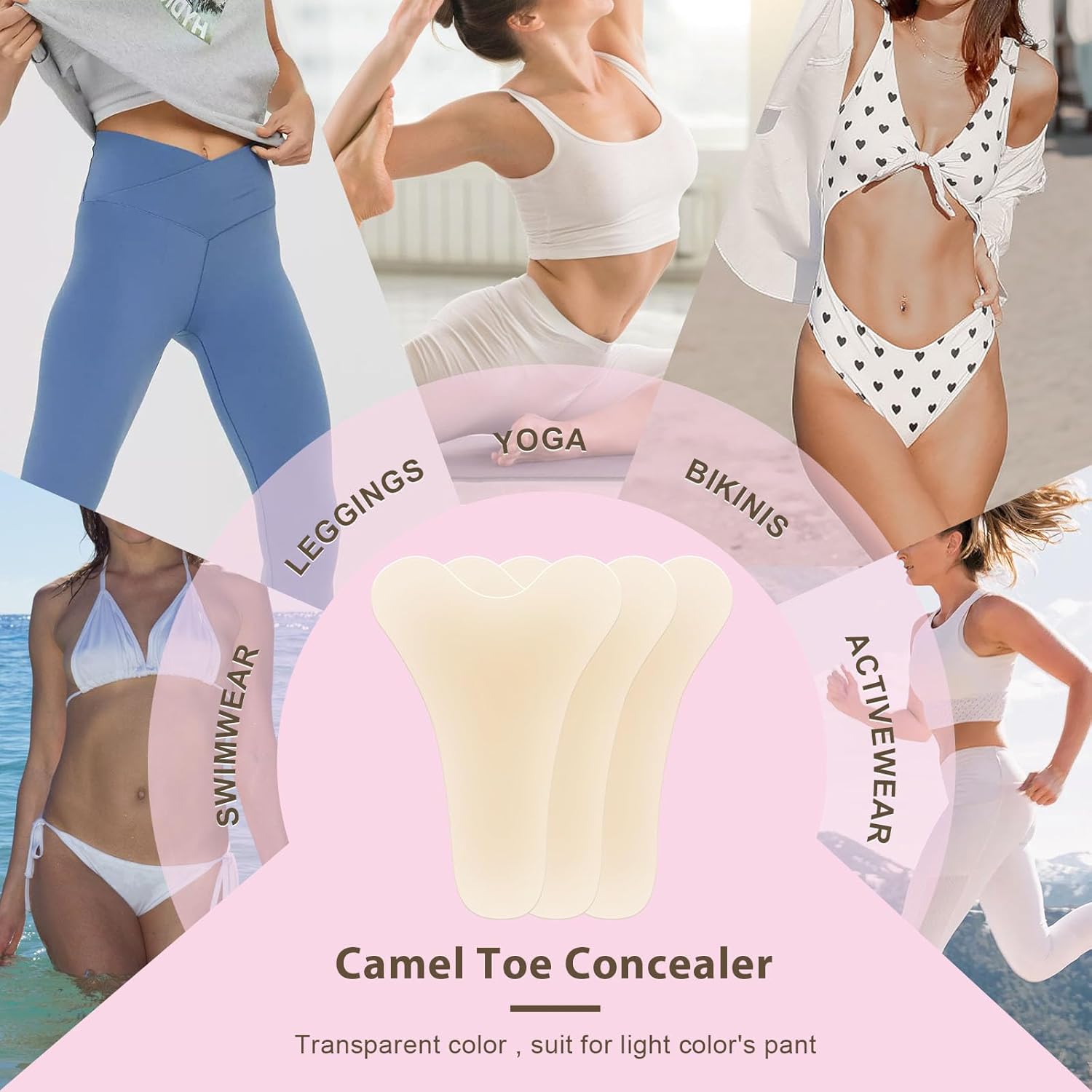 Reusable Seamless Concealer Inserts – Invisible Coverage for Tight Outfits 👗✨