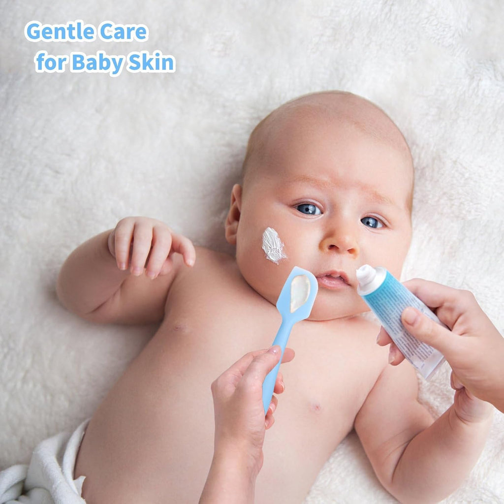 Baby Diaper Cream Brush – Soft Silicone Applicator for Gentle Care