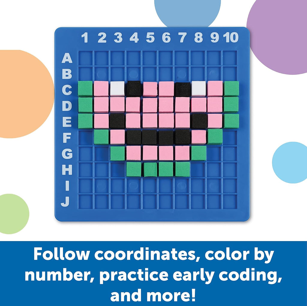 STEM Pixel Art Coding Challenge Toy for Kids