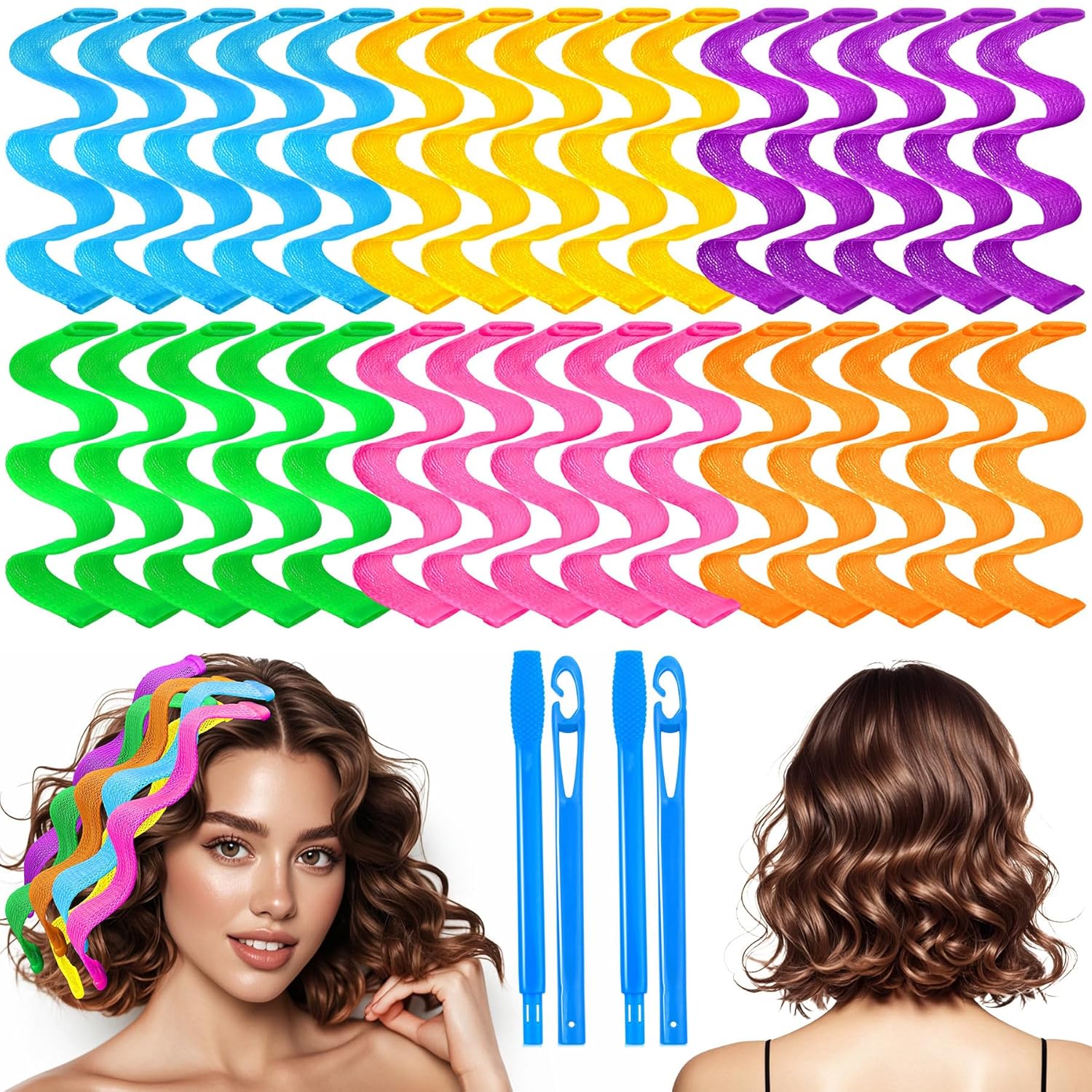 No-heater curling iron