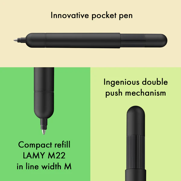 Pocket Ballpoint Pen – Press-Activated Full-Size Writing Tool