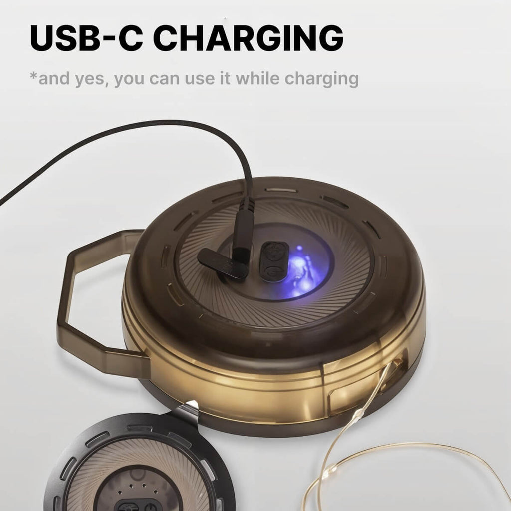 4-in-1 Waterproof LED Ambient Light Strip for Camping, Home & Holiday Décor ✨🎄