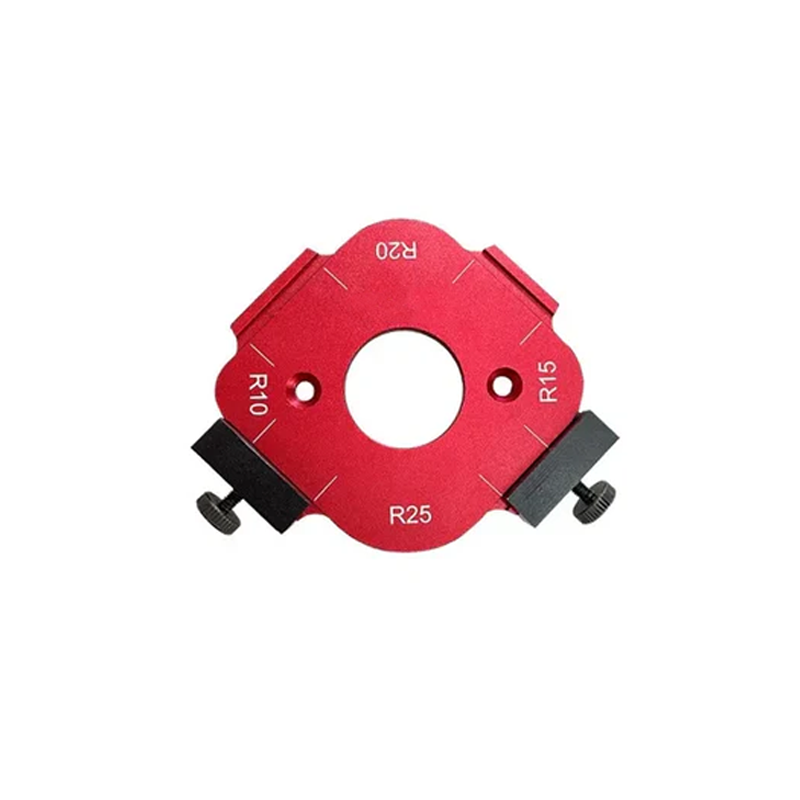 Aluminum Alloy Corner Radius Trimming Template – Precision Woodworking Guide Tool