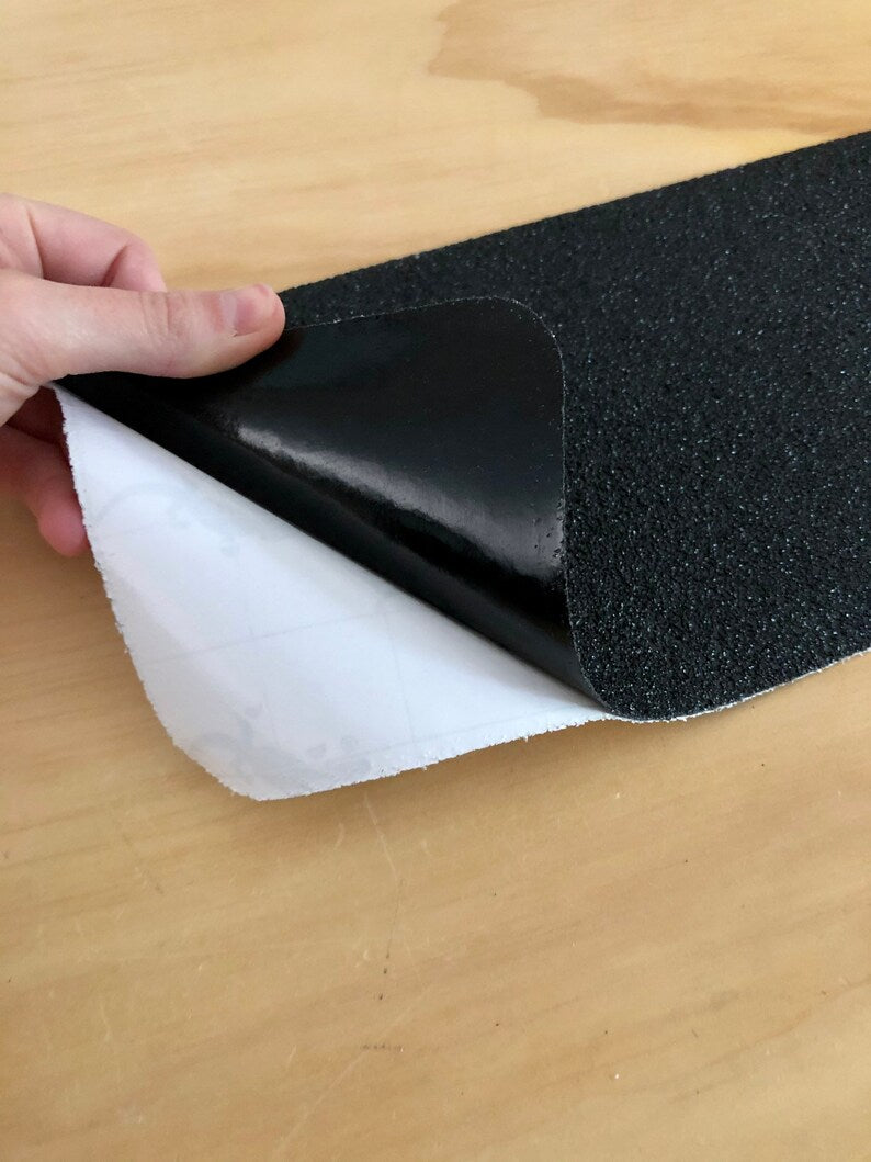 Non-Skid Panels | Anti-Slip Adhesive Cleat Treads | 24" long 6" wide | 5 Patterns | Strong Grip Tread Tape