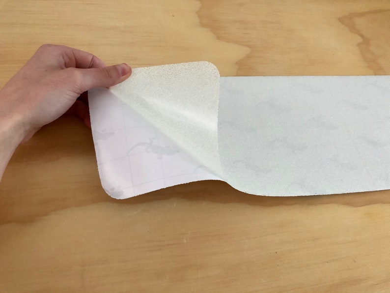 Non-Skid Panels | Anti-Slip Adhesive Cleat Treads | 24" long 6" wide | 5 Patterns | Strong Grip Tread Tape