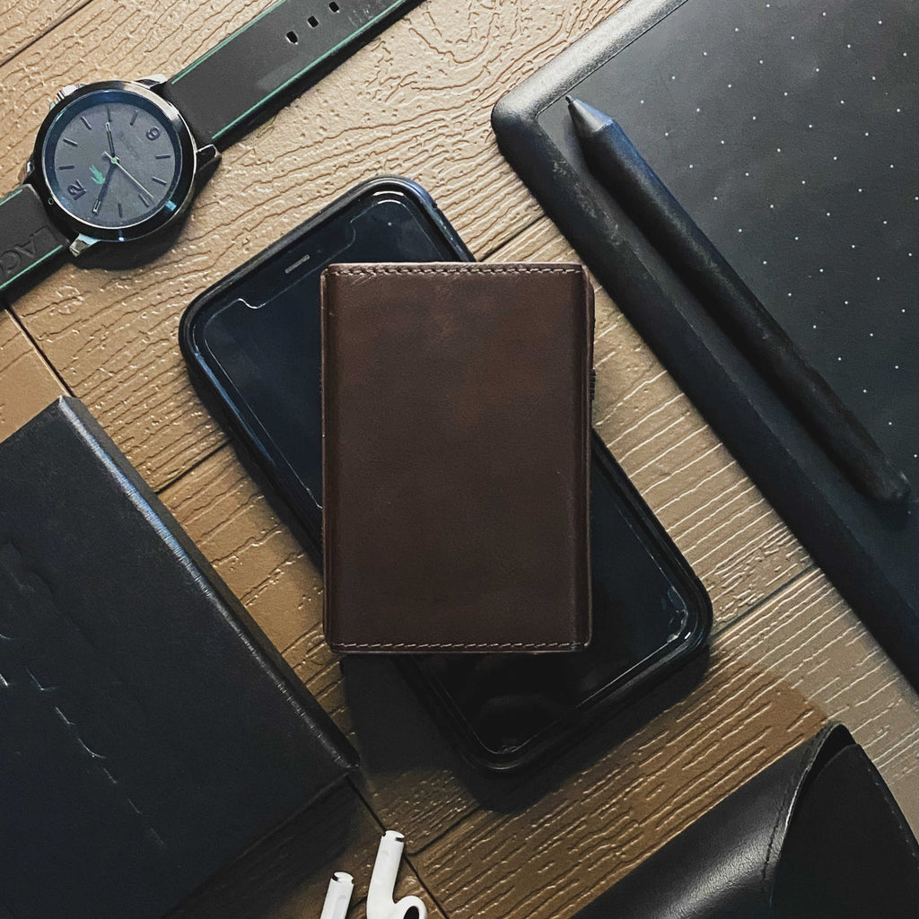 Magic Wallet – RFID Blocking, Compact, Vegan Leather Wallet with Pop-Up Card Slot