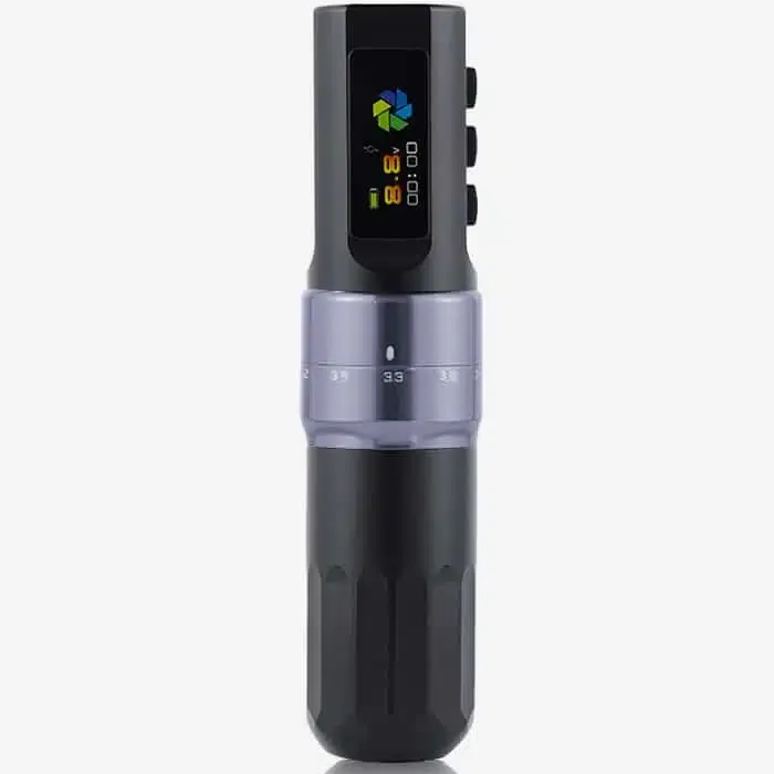 Adjustable Stroke Tattoo Pen Machine – 2.4mm to 4.2mm Stroke Length