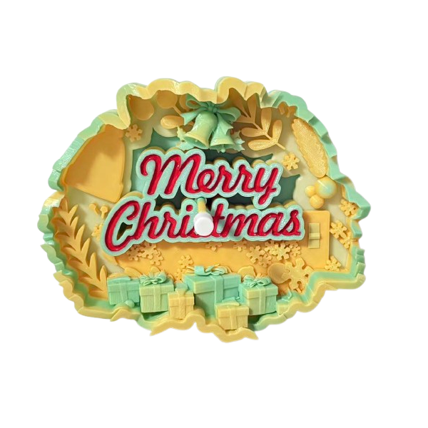 Christmas Tree Silhouette Projection Night Light – Artistic Shadow Holiday Decor