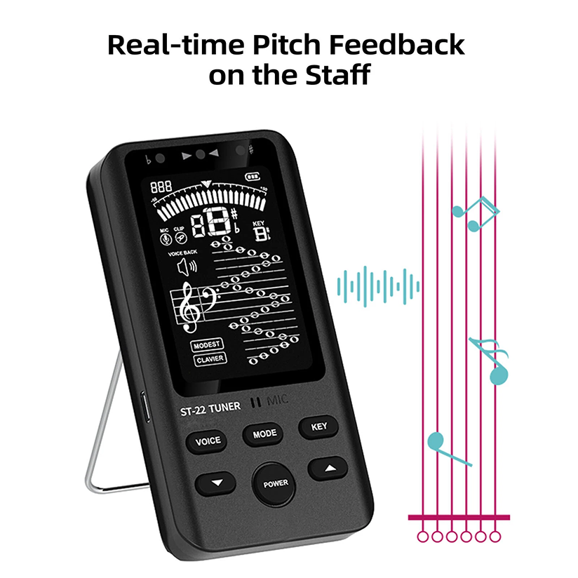 Metronome, tuner, pitch meter, precision tuner