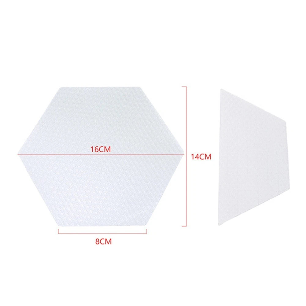 22pcs Surfboard Clear Deck Grip Pad Traction Surfpad Non-slip Stickers DIY