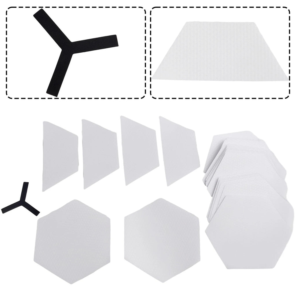 22X Surfboard Clear Deck Grip Pad Traction Surfpad Non-slip Stickers DIY UK SALE