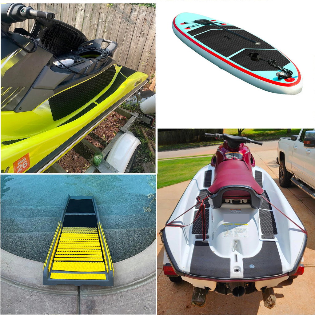 Surfboard Traction Pad Universal Deck Grip Mat for Kayak Jet Ski  Paddle Board