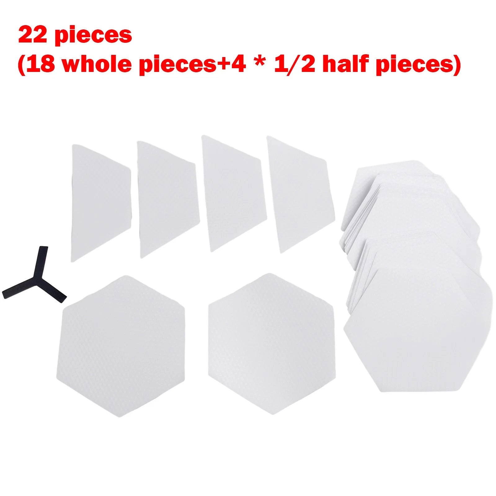 22X Surfboard Clear Deck Grip Pad Traction Surfpad Non-slip Stickers DIY UK SALE