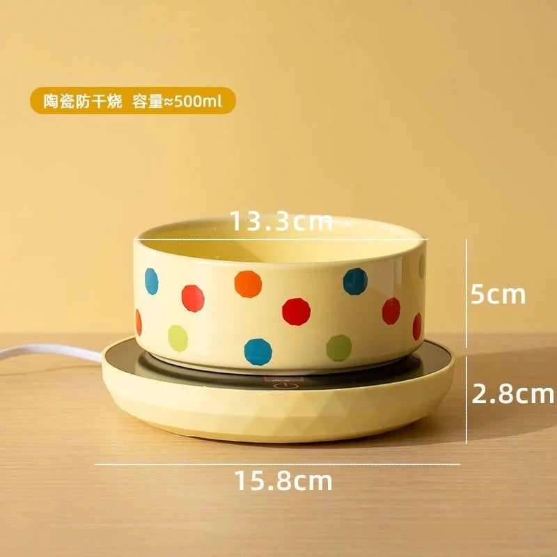 Smart Constant-Temperature Heated Cat Water Base | Safe, Silent & Cozy Hydration for Cats 🐾💧🌡️